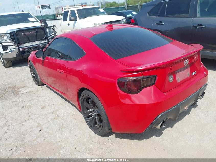 2015 Scion Fr-s VIN JF1ZNAA11F8712491 IAAI salvage auction — NORMAL WEAR, Clear (South Carolina), sold $2,600 on 2026-07-27 (photo 3)