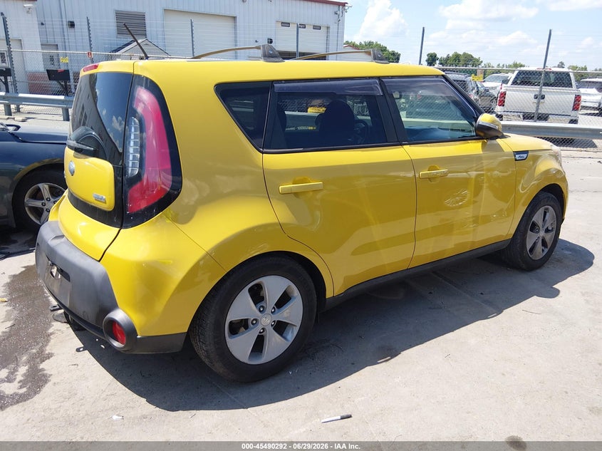 2014 Kia Soul VIN KNDJP3A56E7015077 IAAI salvage auction — LEFT SIDE, Salvage (North Carolina), sold $25 on 2026-07-29 (photo 4)