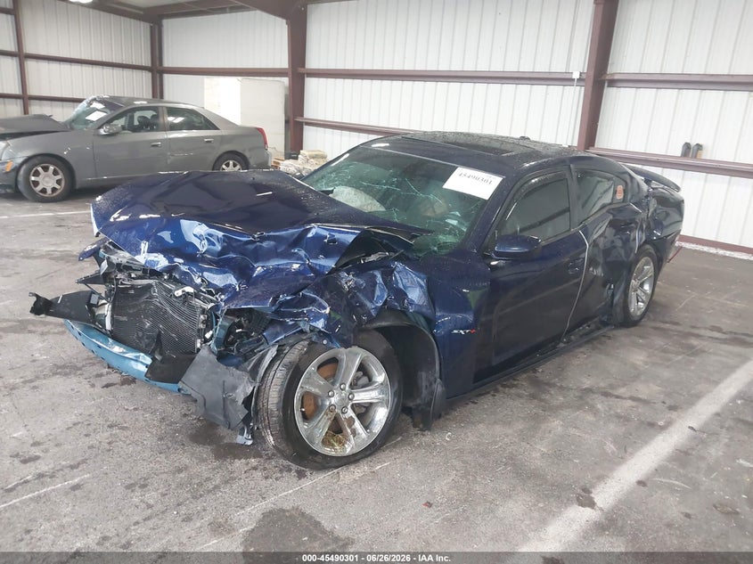 2014 Dodge Charger VIN 2C3CDXHG6EH368993 IAAI salvage auction — FRONT END, Salvage (Indiana), sold $350 on 2026-08-01 (photo 2)