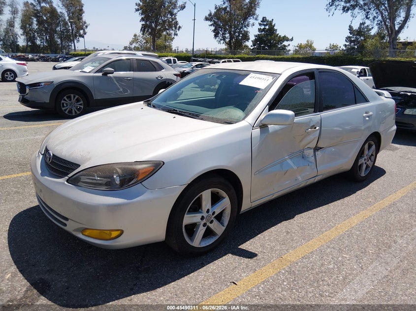 2002 Toyota Camry VIN JTDBE30K520080248 IAAI salvage auction — LEFT SIDE, Salvage (California), sold $475 on 2026-07-14 (photo 2)
