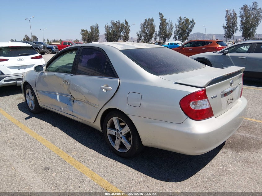 2002 Toyota Camry VIN JTDBE30K520080248 IAAI salvage auction — LEFT SIDE, Salvage (California), sold $475 on 2026-07-14 (photo 3)