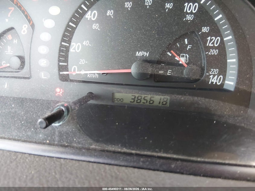 2002 Toyota Camry VIN JTDBE30K520080248 IAAI salvage auction — LEFT SIDE, Salvage (California), sold $475 on 2026-07-14 (photo 7)