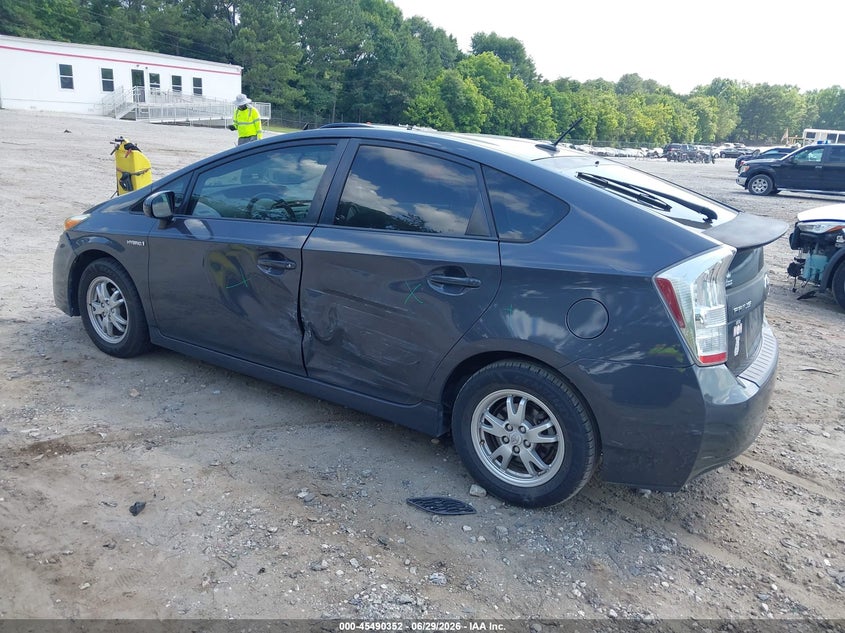 2010 Toyota Prius VIN JTDKN3DU5A1102608 IAAI salvage auction — LEFT SIDE, Salvage (Georgia), sold $900 on 2026-08-01 (photo 3)