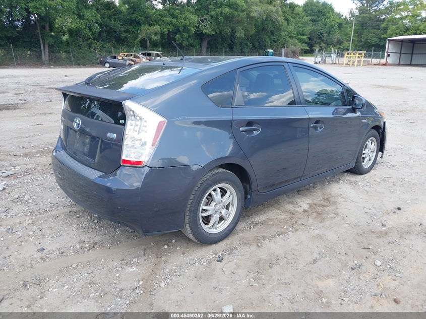 2010 Toyota Prius VIN JTDKN3DU5A1102608 IAAI salvage auction — LEFT SIDE, Salvage (Georgia), sold $900 on 2026-08-01 (photo 4)