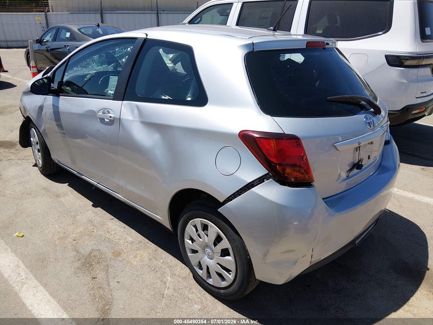 2015 Toyota Yaris VIN VNKJTUD35FA028779 IAAI salvage auction — FRONT END, Salvage (California), sold $25 on 2026-07-28 (photo 3)