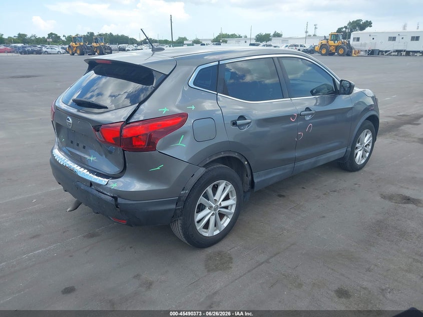 2018 Nissan Rogue VIN JN1BJ1CP7JW101221 IAAI salvage auction — RIGHT REAR, Rebuildable (Florida), sold $1,800 on 2026-07-20 (photo 4)
