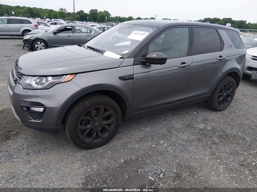 2018 Land rover Discovery sport VIN SALCR2RX9JH747705 IAAI salvage auction — NORMAL WEAR, Clear (Delaware), sold $3,175 on 2026-07-17 (photo 2)