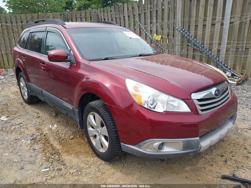 2012 Subaru Outback VIN 4S4BRBJC5C3259973 IAAI salvage auction — NORMAL WEAR, Clear (Virginia), sold $975 on 2026-08-01 (photo 1)