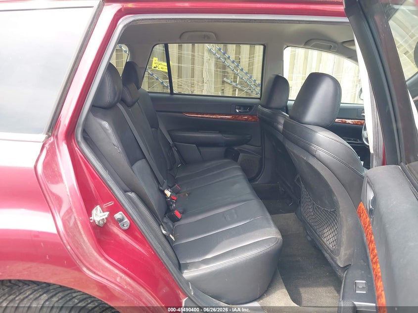 2012 Subaru Outback VIN 4S4BRBJC5C3259973 IAAI salvage auction — NORMAL WEAR, Clear (Virginia), sold $975 on 2026-08-01 (photo 8)
