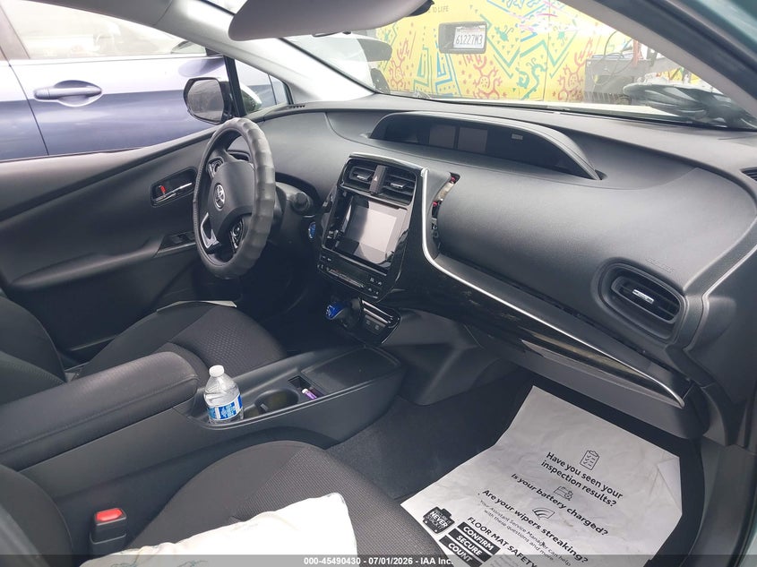 2019 Toyota Prius VIN JTDKARFU2K3102132 IAAI salvage auction — REAR END, Salvage Certificate (California), sold $5,900 on 2026-07-29 (photo 5)