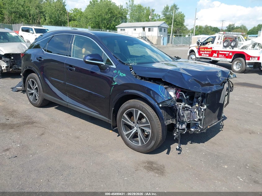 2025 Lexus Rx VIN 2T2BAMCA4SC109342 IAAI salvage auction — FRONT END, Salvage (Pennsylvania), sold $21,600 on 2026-07-10 (photo 1)