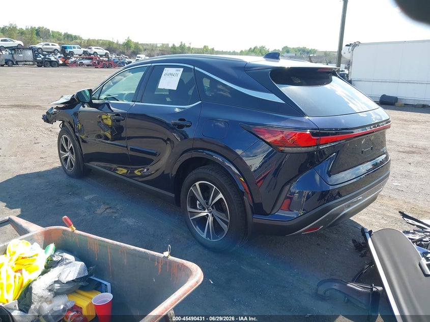 2025 Lexus Rx VIN 2T2BAMCA4SC109342 IAAI salvage auction — FRONT END, Salvage (Pennsylvania), sold $21,600 on 2026-07-10 (photo 3)