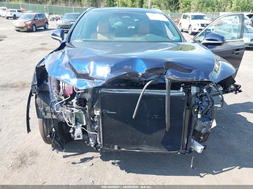 2025 Lexus Rx VIN 2T2BAMCA4SC109342 IAAI salvage auction — FRONT END, Salvage (Pennsylvania), sold $21,600 on 2026-07-10 (photo 6)