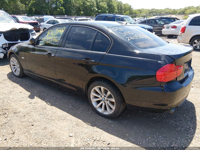 2011 BMW 3 series VIN WBAPH7G53BNN02103 IAAI salvage auction — FRONT & REAR, Bill Of Sale (New York), sold $25 on 2026-08-04 (photo 3)