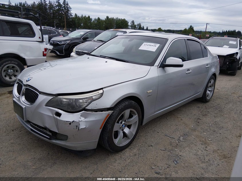2010 BMW 5 series VIN WBANV1C59AC443555 IAAI salvage auction — FRONT END, Bill Of Sale (Washington), sold $475 on 2026-07-22 (photo 2)