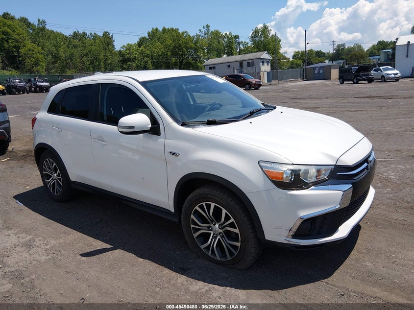 2018 Mitsubishi Outlander VIN JA4AR3AU9JU012701 IAAI salvage auction — LEFT REAR, Salvage (Pennsylvania), sold $3,900 on 2026-07-14 (photo 1)