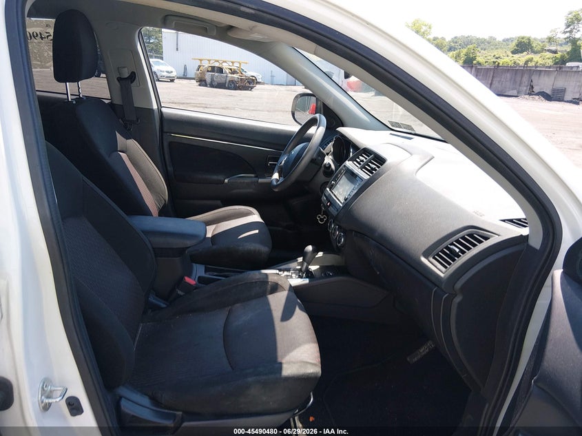2018 Mitsubishi Outlander VIN JA4AR3AU9JU012701 IAAI salvage auction — LEFT REAR, Salvage (Pennsylvania), sold $3,900 on 2026-07-14 (photo 5)
