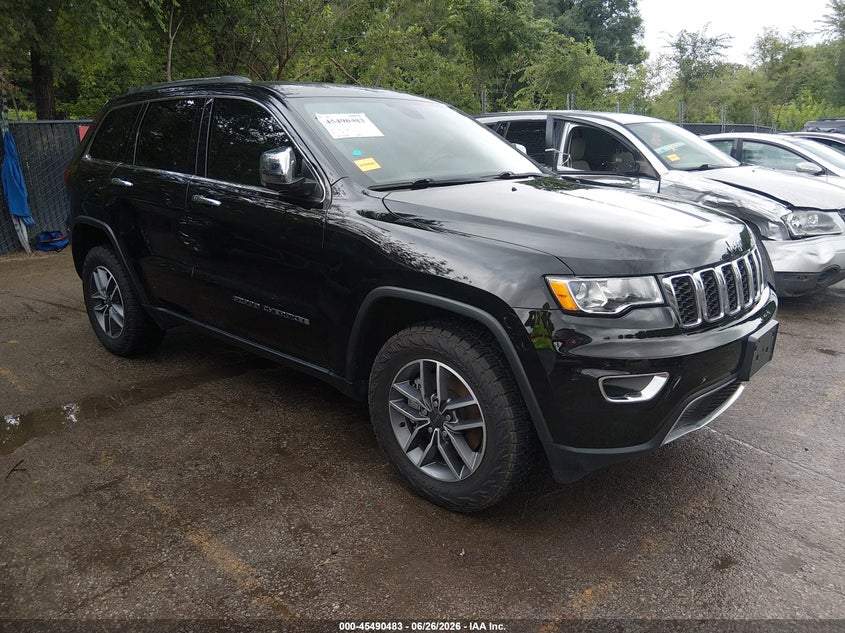 2021 Jeep Grand cherokee VIN 1C4RJFBG4MC869139 — IAAI salvage auction photo
