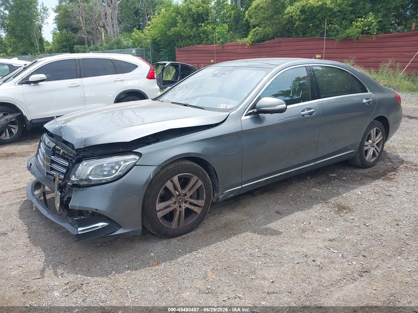 2018 Mercedes-benz S-klasse VIN WDDUG6EBXJA356371 IAAI salvage auction — FRONT END, Clear (Michigan), sold $9,700 on 2026-07-18 (photo 2)