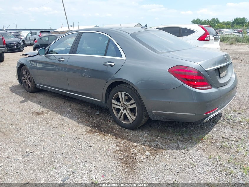 2018 Mercedes-benz S-klasse VIN WDDUG6EBXJA356371 IAAI salvage auction — FRONT END, Clear (Michigan), sold $9,700 on 2026-07-18 (photo 3)