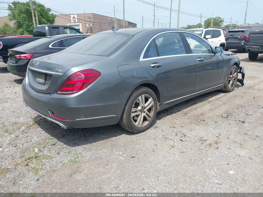 2018 Mercedes-benz S-klasse VIN WDDUG6EBXJA356371 IAAI salvage auction — FRONT END, Clear (Michigan), sold $9,700 on 2026-07-18 (photo 4)