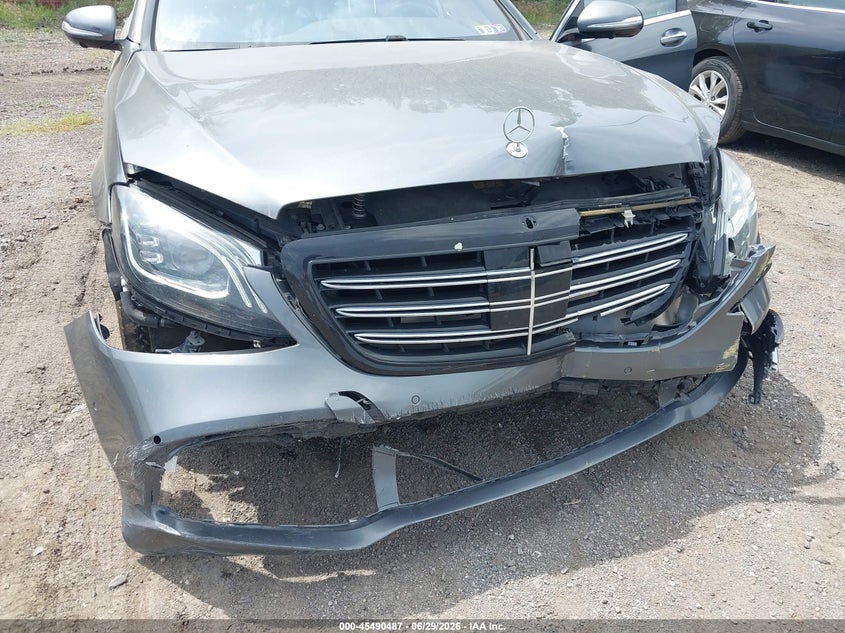 2018 Mercedes-benz S-klasse VIN WDDUG6EBXJA356371 IAAI salvage auction — FRONT END, Clear (Michigan), sold $9,700 on 2026-07-18 (photo 6)