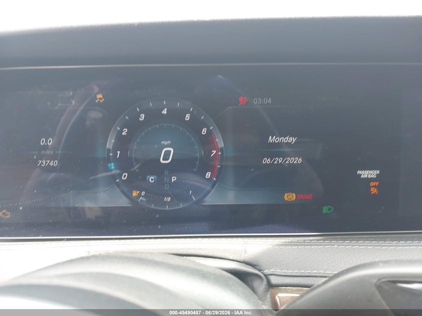 2018 Mercedes-benz S-klasse VIN WDDUG6EBXJA356371 IAAI salvage auction — FRONT END, Clear (Michigan), sold $9,700 on 2026-07-18 (photo 7)