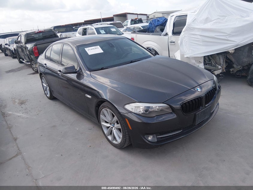 2011 BMW 5 series VIN WBAFR7C55BC606778 IAAI salvage auction — REAR END, Original (Texas), sold $1,700 on 2026-07-28 (photo 1)