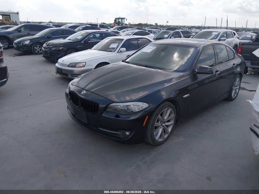 2011 BMW 5 series VIN WBAFR7C55BC606778 IAAI salvage auction — REAR END, Original (Texas), sold $1,700 on 2026-07-28 (photo 2)