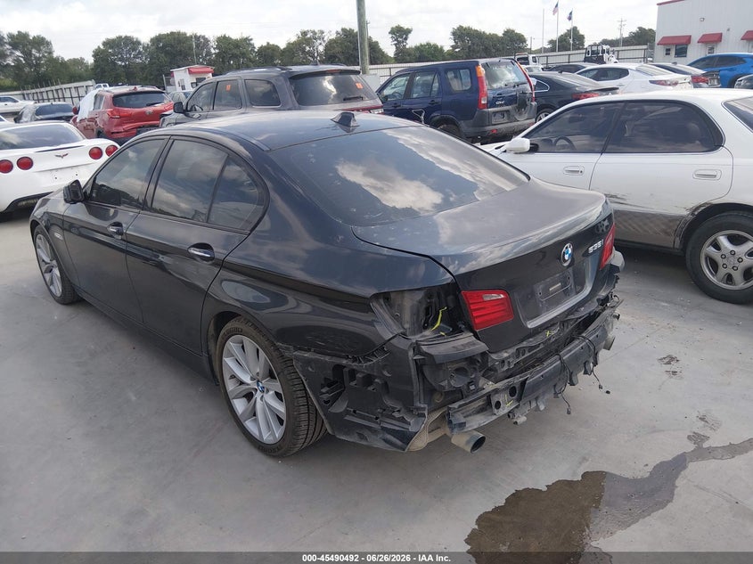2011 BMW 5 series VIN WBAFR7C55BC606778 IAAI salvage auction — REAR END, Original (Texas), sold $1,700 on 2026-07-28 (photo 3)