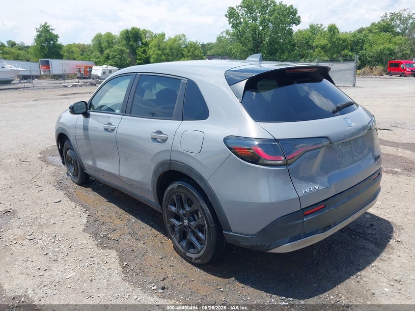 2023 Honda Hr-v VIN 3CZRZ2H58PM701203 IAAI salvage auction — LEFT FRONT, Salvage Title, sold $10,250 on 2026-08-25 (photo 3)