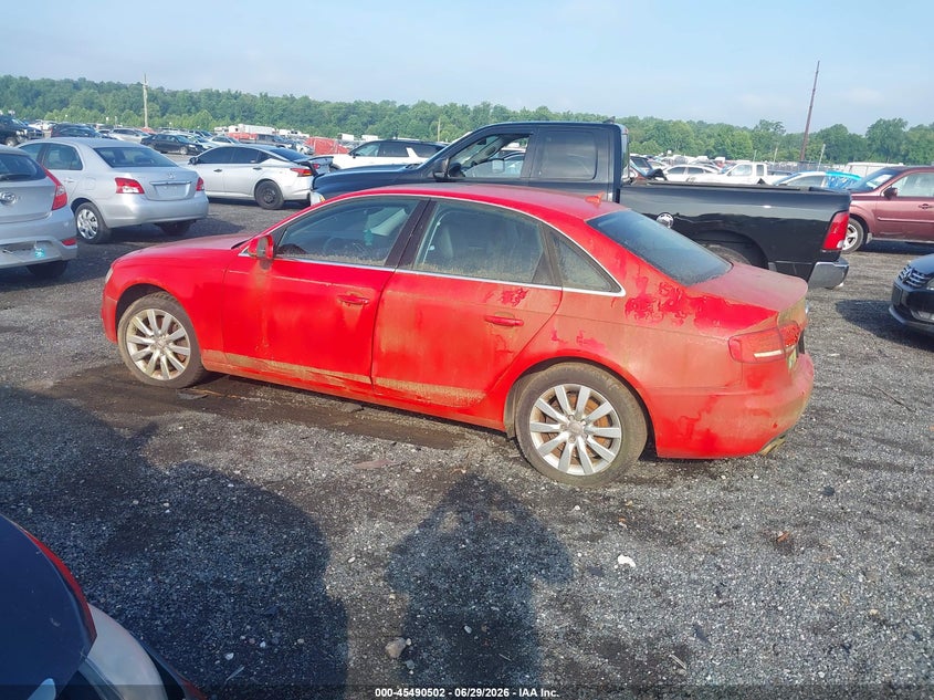 2010 Audi A4 VIN WAUFFAFL6AN052976 IAAI salvage auction — NORMAL WEAR, Clear (Delaware), sold $550 on 2026-07-13 (photo 3)