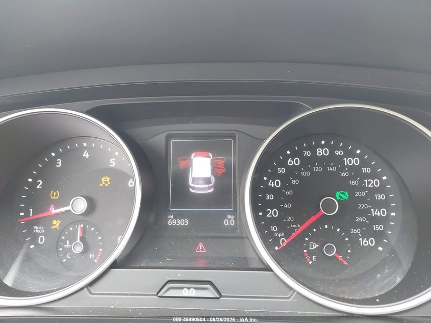 2019 Volkswagen Tiguan VIN 3VV2B7AX4KM092075 IAAI salvage auction — LEFT FRONT, Salvage (Pennsylvania), sold $2,900 on 2026-07-09 (photo 7)