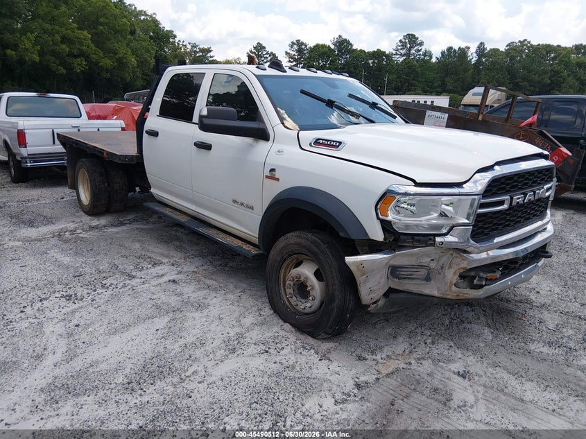 2021 Ram 4500 VIN 3C7WRLEL3MG508052 IAAI salvage auction — FRONT END, Salvage Title, sold $10,000 on 2026-07-18 (photo 1)