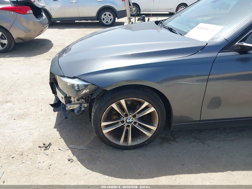 2012 BMW 3er VIN WBA3A5C51CF259576 IAAI salvage auction — FRONT END, Original (Texas), sold $2,200 on 2026-08-11 (photo 6)