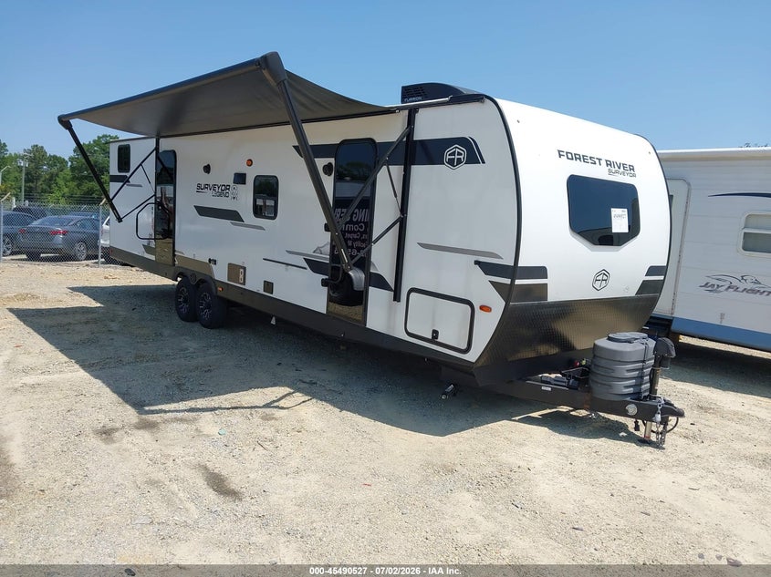 2025 Forest river Surveyor VIN 4X4TSVF25SL050224 — IAAI salvage auction photo