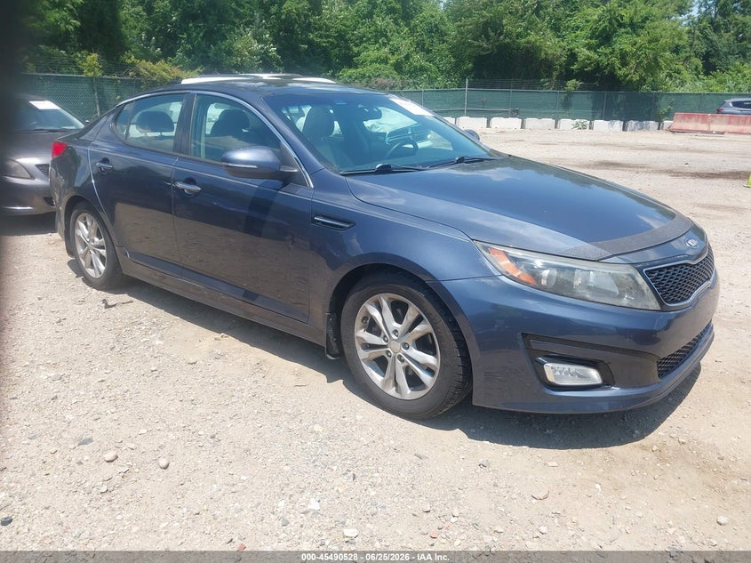 2015 Kia Optima VIN 5XXGN4A73FG412309 IAAI salvage auction — NORMAL WEAR, Clear (Maryland), sold $600 on 2026-07-23 (photo 1)