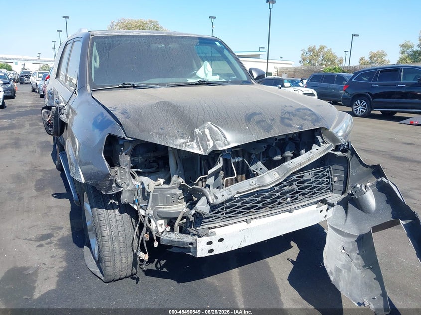 2015 Toyota 4runner VIN JTEZU5JR5F5102326 IAAI salvage auction — FRONT END, Salvage Certificate (California), sold $5,600 on 2026-07-10 (photo 6)