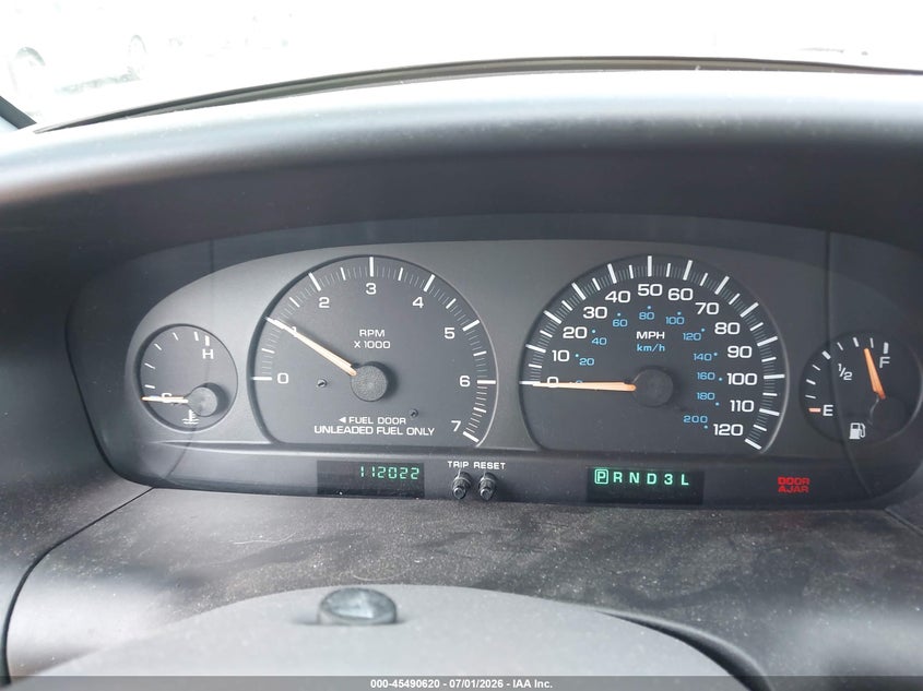 1998 Plymouth Grand voyager VIN 1P4GP44R9WB705740 IAAI salvage auction — NORMAL WEAR, Clear (New York), sold $450 on 2026-07-07 (photo 7)
