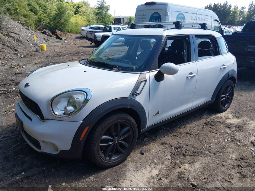 2012 Mini VIN WMWZC5C51CWM11957 IAAI salvage auction — NORMAL WEAR, Clear (Rhode Island), sold $675 on 2026-07-14 (photo 2)
