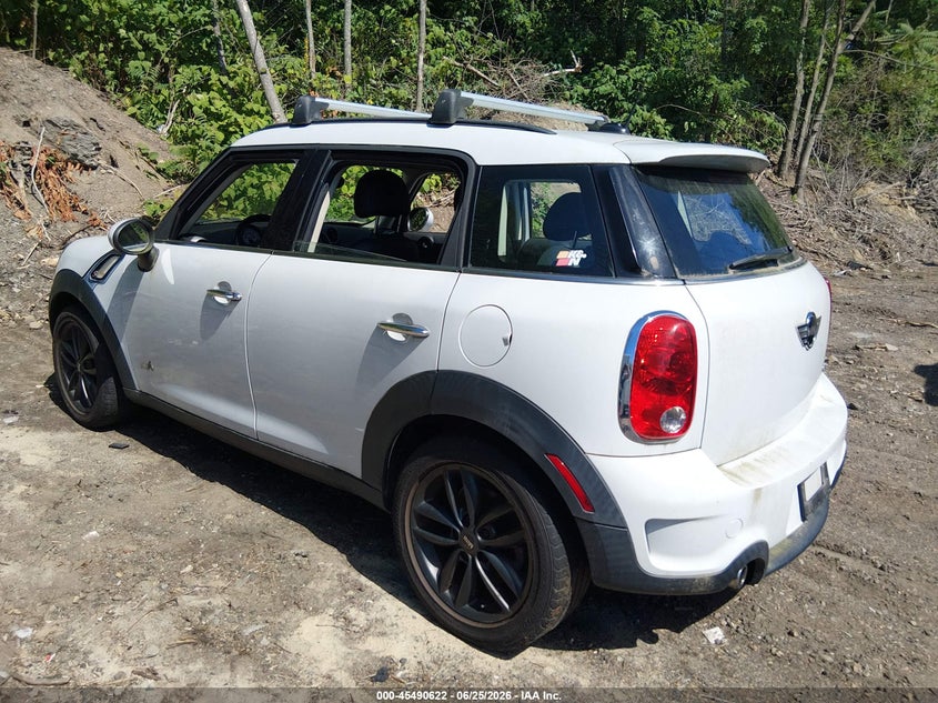 2012 Mini VIN WMWZC5C51CWM11957 IAAI salvage auction — NORMAL WEAR, Clear (Rhode Island), sold $675 on 2026-07-14 (photo 3)