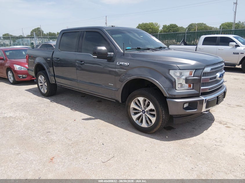 2017 Ford F-150 VIN 1FTEW1EG4HFB52291 — IAAI salvage auction photo