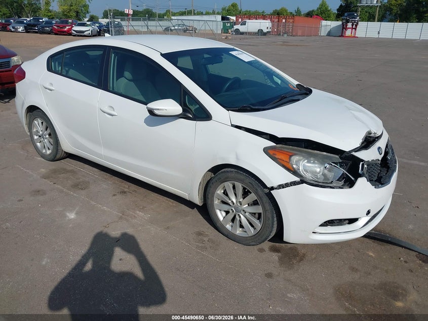 2016 Kia Forte VIN KNAFX4A61G5470645 IAAI salvage auction — FRONT END, Salvage (Tennessee), sold $1,000 on 2026-07-14 (photo 1)