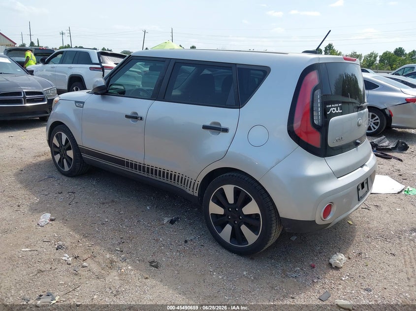 2019 Kia Soul VIN KNDJP3A57K7638378 IAAI salvage auction — NORMAL WEAR, Original (Texas), sold $1,625 on 2026-07-16 (photo 3)