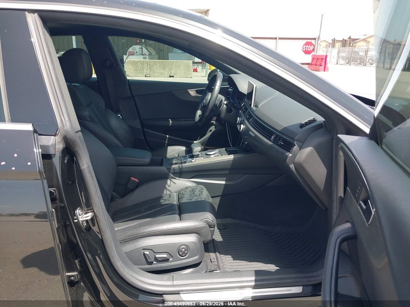 2018 Audi A5 VIN WAUENCF55JA084384 IAAI salvage auction — FRONT END, Original (Texas), sold $9,950 on 2026-08-19 (photo 5)