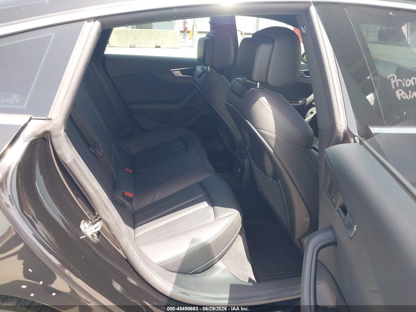 2018 Audi A5 VIN WAUENCF55JA084384 IAAI salvage auction — FRONT END, Original (Texas), sold $9,950 on 2026-08-19 (photo 8)
