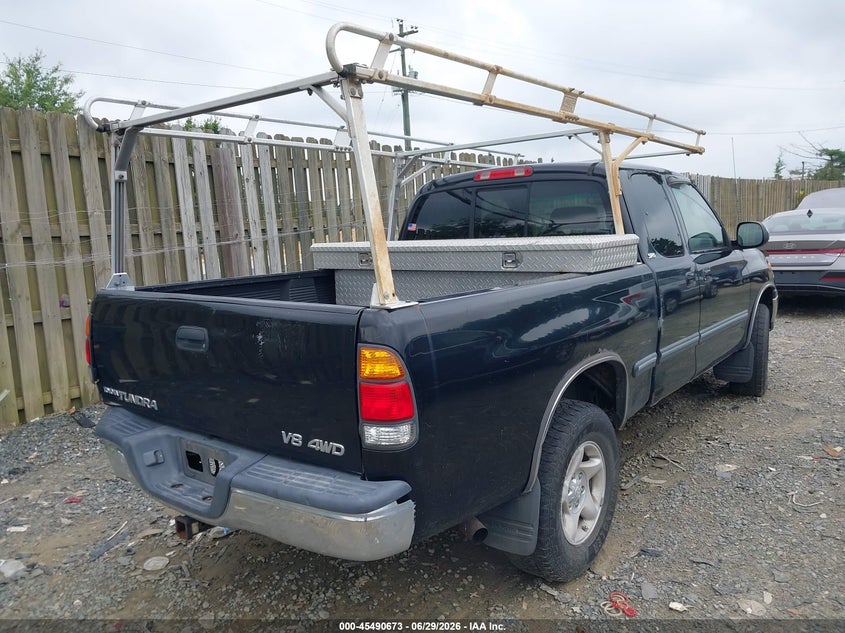 2000 Toyota Tundra VIN 5TBBT441XYS111571 IAAI salvage auction — NORMAL WEAR, Clear (Virginia), sold $1,050 on 2026-07-06 (photo 4)