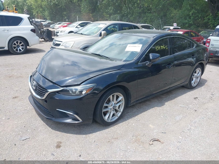 2016 Mazda 6 VIN JM1GJ1T51G1427426 IAAI salvage auction — FRONT END, Clear (Indiana), sold $725 on 2026-07-29 (photo 2)