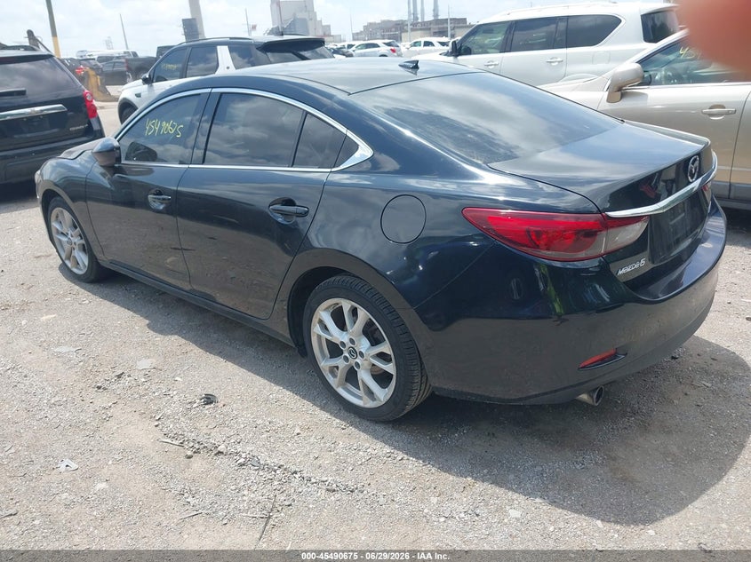 2016 Mazda 6 VIN JM1GJ1T51G1427426 IAAI salvage auction — FRONT END, Clear (Indiana), sold $725 on 2026-07-29 (photo 3)