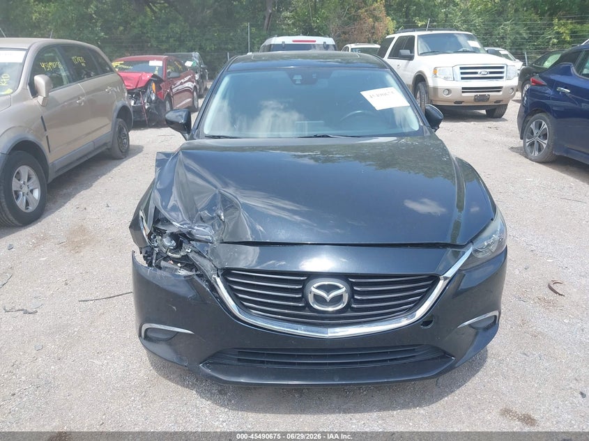 2016 Mazda 6 VIN JM1GJ1T51G1427426 IAAI salvage auction — FRONT END, Clear (Indiana), sold $725 on 2026-07-29 (photo 6)